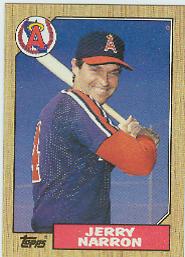 1987 Topps Baseball Cards      474     Jerry Narron